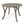 Outdoor Acacia Wood Round Dining Table with Curved Legs