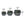 3 Pieces Ceramic Flowerpot Planter for Patio, Garden or Windowsills