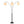 Royal - 3 Arm Arc Floor Lamp, Oil Rubbed Bonze With Linen Shade, 4 Way Rotary Switch - Oil-Rubbed Bronze