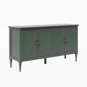 Vintage Buffet Cabinet With Adjustable Shelves