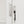 Queen Size Murphy Wall Bed With Side Storage Cabinets - White