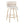 Cinch - Glam / Art Deco Fixed Height Counter Stool With Swivel With Round Footrest (Set of 2)