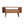 Solid Wood Mini Rounded Entertainment Unit, Nordic Legs