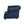 Kiki 36.5' Chesterfield Dog Sofa Bed, Medium, Pacific Blue Stain Resistant High Performance Polyester
