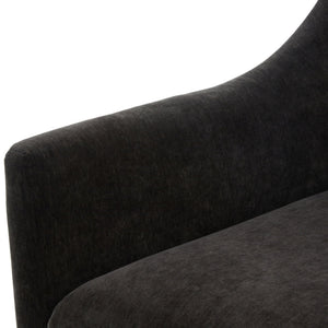 Luisa - Skirted Swivel Accent Chair