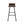 Outdoor Bar Stool With Low Backrests And Wood Seats (Set of 2)