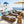 Modern Acacia Wood Outdoor Chaise Lounge with Adjustable Headrest