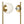 Ethereal - Modern Small Table Lamp, Desk Lamp Fixture With Globe Shade - Gold / White