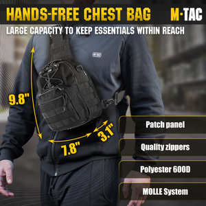 M-Tac Urban Line City Patrol Carabiner Bag - TRAPSKI