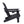 Folding Adirondack Chair with Side Table, 3-Piece Set