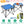 2Pcs Foldable Camping Table Portable Picnic Table Lightweight Travel Desk with 2 Cup Holders/Table Carrying Bag