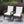 2-Piece Liberatore Dining Chairs with Beige Cushions