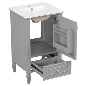 Retro Bathroom Vanity With Sink