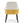 Indoor Dining Chair Set of 2 with Sturdy Frame - Beige / Yellow