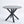 Table Mid-Century Dining Table For 4 - 6 People With Round Table Top, Pedestal Dining Table, End Table Leisure Coffee Table, Cross Leg