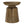 Drum Accent Side Table, Hammered Texture