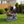Standing Eagle Statue Garden Planter on Faux Stone Base