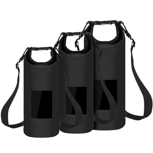 Floating Waterproof Dry Bag Floating Dry Sacks with Observable Window 10L Roll Top Lightweight Dry Storage Bag for Kayaking Rafting Boating Swimming C
