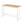 Roman - Industrial Office Desk - White / Natural