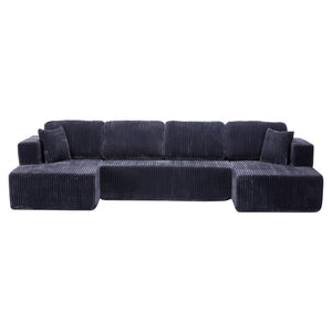 U-Shape Modular Sectional Sofa For Living Room
