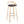 Grotto - Contemporary Fixed-Height Barstool With Swivel With Round Footrest (Set of 2)