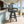 Outdoor 360° Swivel Bar Chair in Slate Grey