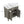 Vintage Bathroom Vanity With Sink, Rustic Cabinet With Soft Close Doors