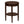 Accent Table, 2 Tier, Transitional - Espresso