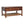 Regency Woven Console Table with 4 Drawers, Open Slot