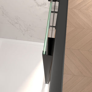 Frameless Single Sliding Shower Door