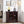 Modern Sideboard With Tempered Glass Doors - Ox Blood Red