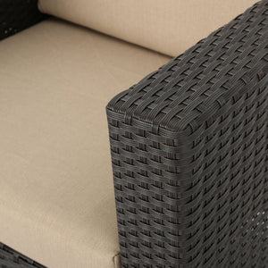 Stylish Outdoor Club Chair With Weather Resistant Cushions