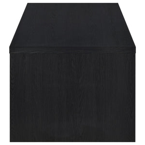 Canyon - Lift Top Table With Dual Drawers Storage Solution - Black
