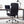 Executive Office Chair With Foot Rest, Adjustable Height - Black