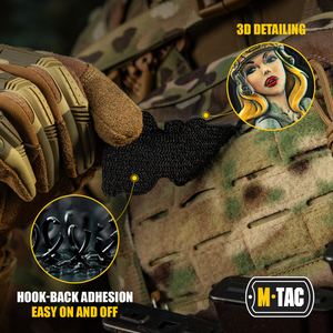 M-Tac Morale Patch Tactical Girl