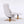 Upholstered Heated Massage 360° Swivel Accent Chair With Ottoman