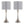 Lenuxe - Contemporary Table Lamp Built In USB Port (Set of 2)