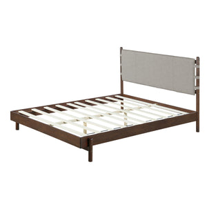 Premium Rubber Wood Platform Bed Frame
