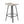 Counter Height Bar Stools Backless Handwoven Kitchen Dining Chairs With Round Footrest (Set of 2) Weaving Pub Stoo - Creamy White