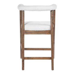24.5'' Seat Height Bar Stools with Back, Set of 2
