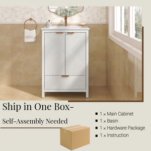 Modern Bathroom Vanity With Sink Combo