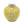 D8.7x9.1' Yellow and White Wide Curved Plum Blossom Vase