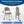 MECO Sudden Comfort Motif Fabric Double Pad High Back Folding Chair, (Set of 4)