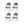 MECO Sudden Comfort Motif Fabric Double Pad High Back Folding Chair, (Set of 4)