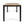 Rectangular Outdoor Dining Table Tabletop With Iron Legs - Black