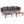Luxury L-Shaped Acacia Wood Outdoor Sectional Sofa Set