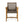 Hampton Dining Chair Set of 2 - Brown