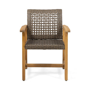 Hampton Dining Chair Set of 2 - Brown