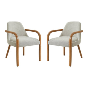 Set of 2 Mid-Century Dining Chairs