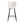 Modern Style Barstool, Tipped Ends, Suitable For Various Decoration Styles - White